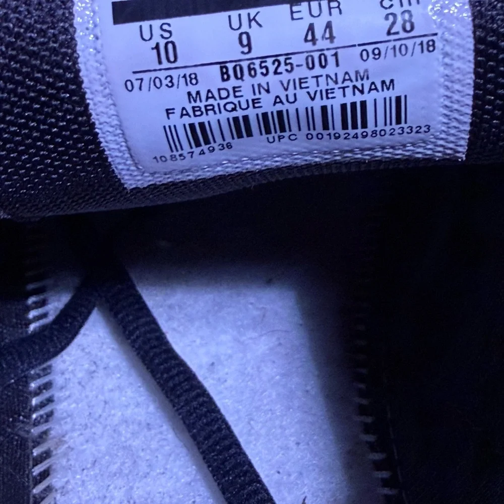 "Nike Air Max 270 Reflective Safari Men's Shoes Black Red BQ6525-001 Sz 10 - Picture 9 of 9